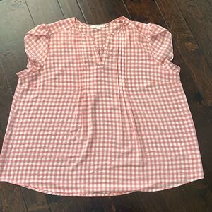 Fun2Fun gingham shirt size 1X